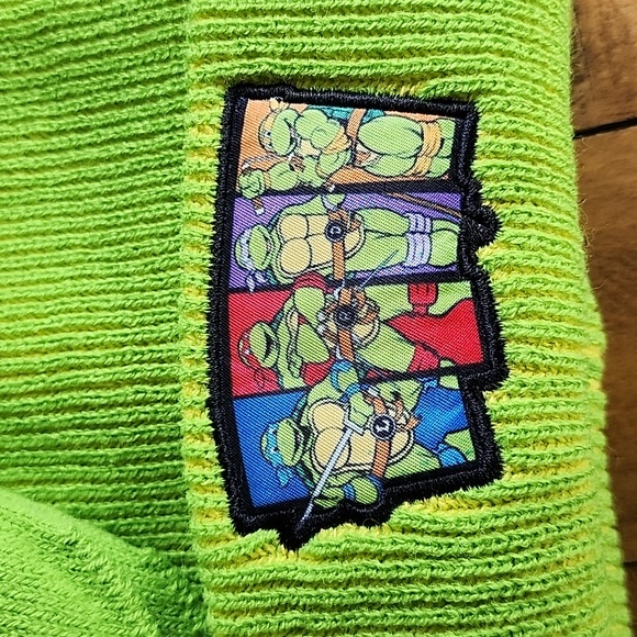 Teenage Mutant Ninja Turtles Licensed Toddler Knit Beanie Hat & Mitten Set - Picture 4 of 8